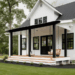 Captivating Title: Embracing the Elegance of Black Siding with White Trim